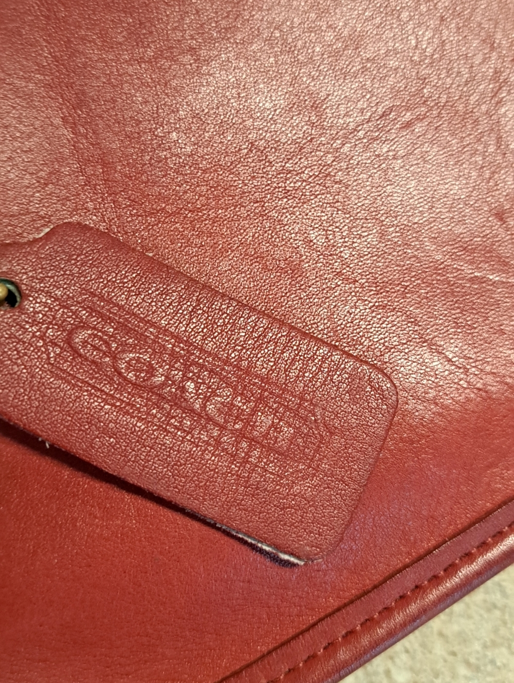 Coach Leather Clutch Vintage - Picture 6 of 9